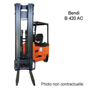 Occasion Bendi : Chariot d'occasion à mât articulé B 420 AC