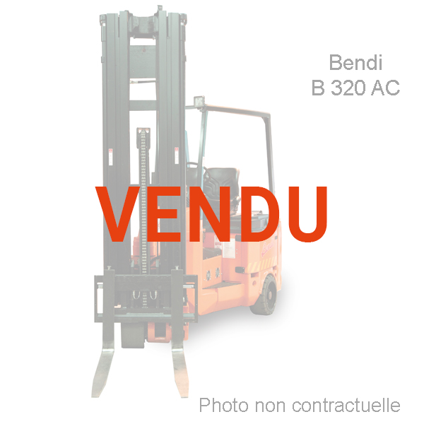 Occasion Bendi : Chariot d'occasion à mât articulé B 320 AC - Vendu